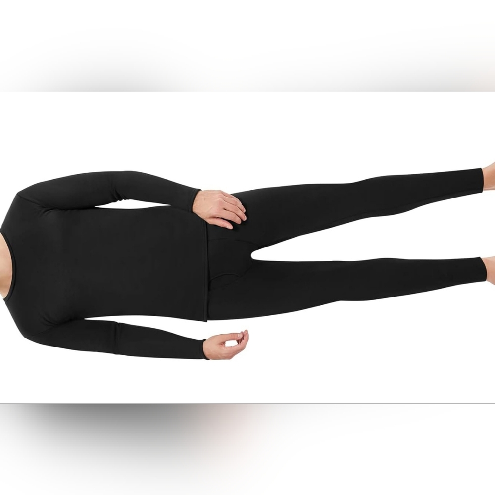 Mens fleece lined thermals